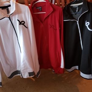 Rocawear Track Jacket Bundle | White | Red |Black
